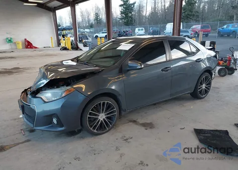 2015 Toyota Corolla S Premium z USA, uszkodzony, nr VIN 2T1BURHE0FC418686
